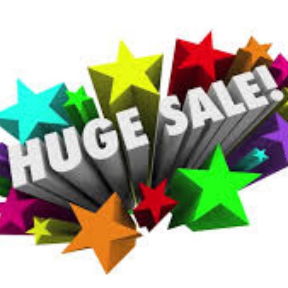 Huge mark downs on all my sites